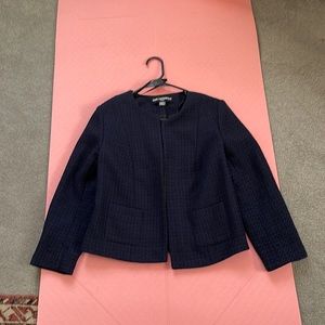 Karl Lagerfeld Navy Blue Blazer